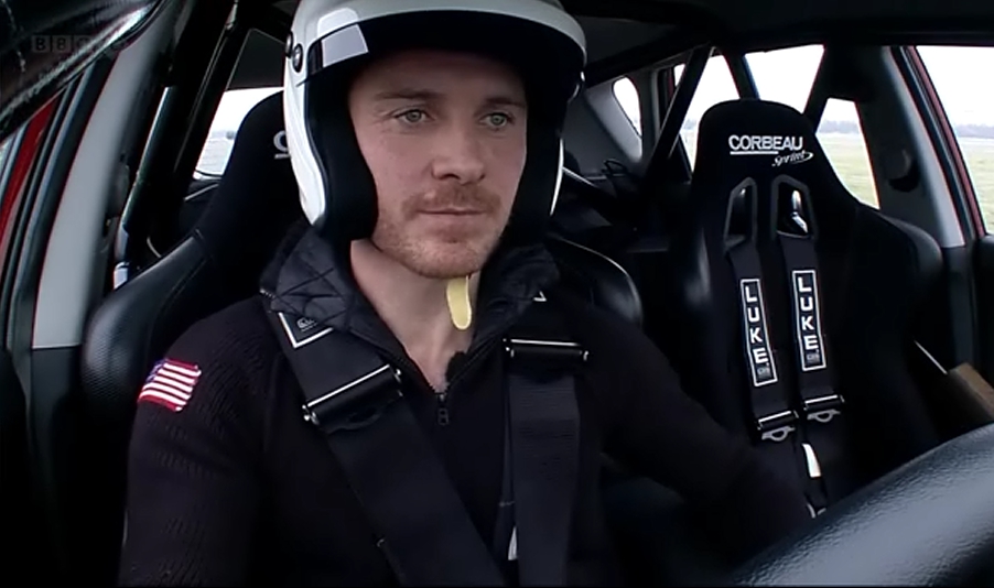 Top Gear Michael Fassbender drives the Kia cee'd