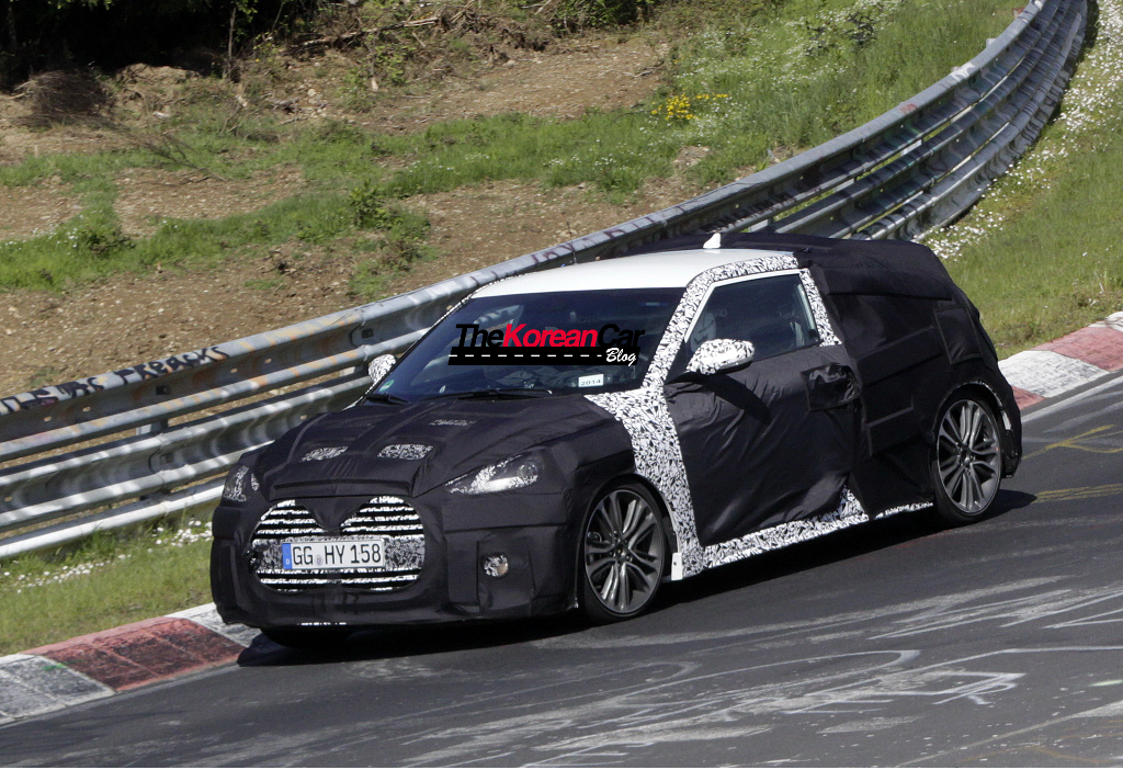 Scooped Hyundai Veloster Caught Again On The Ring The
