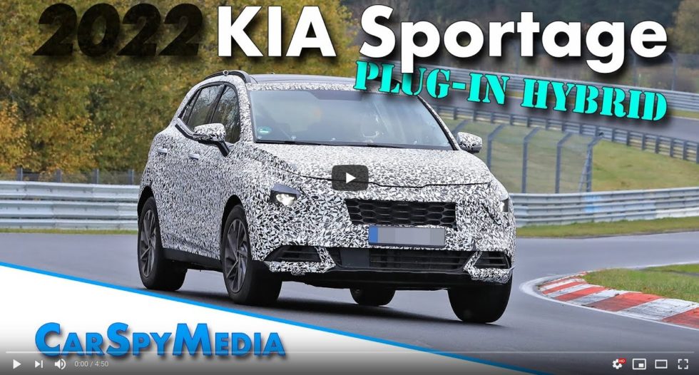 Kia Sportage Phev Spied Testing At The N Rburgring Korean Car Blog