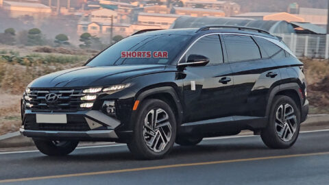 Us Spec Hyundai Tucson Facelift Spotted Undisguised Korean Car Blog