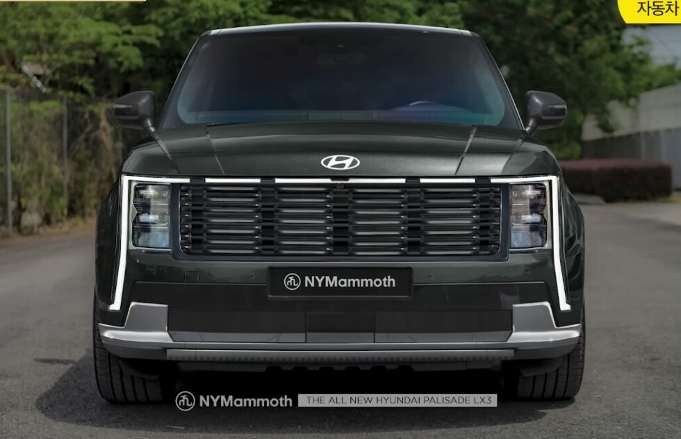 Hyundai Palisade Lx Rendering Nymammoth Korean Car Blog