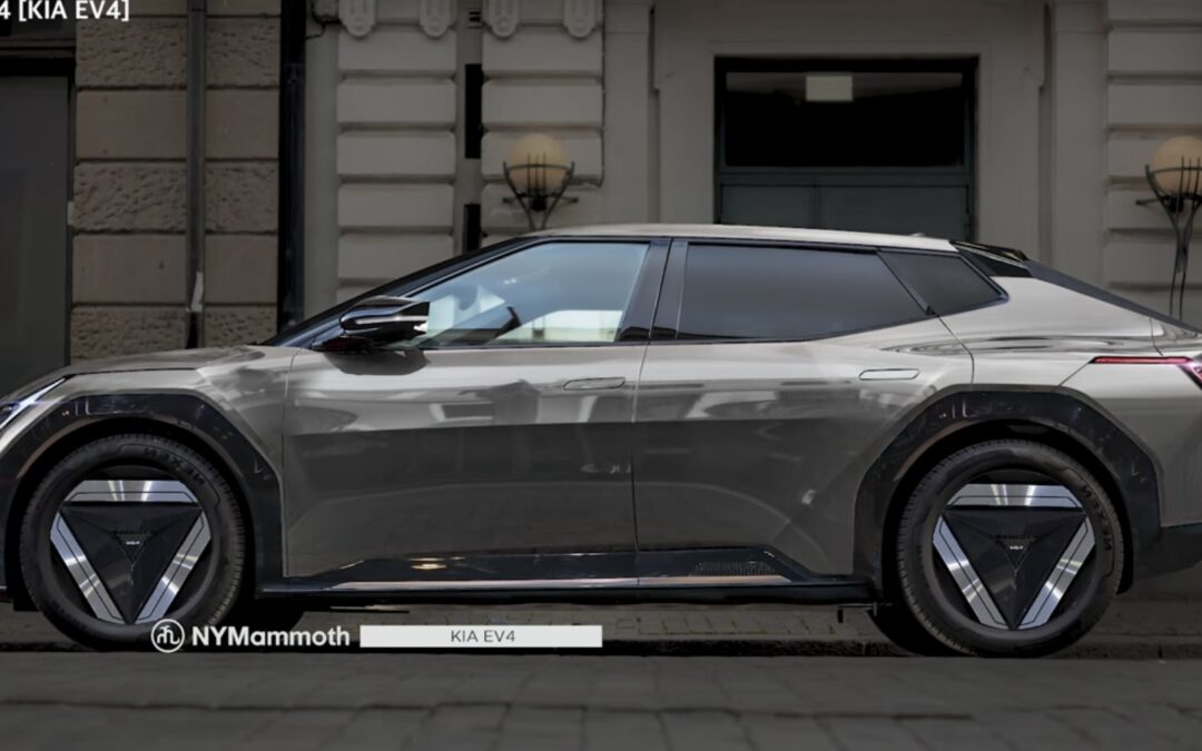 Kia Ev4 Rendering - Korean Car Blog