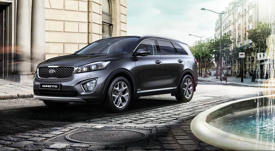 Extérieur du Kia Sorento