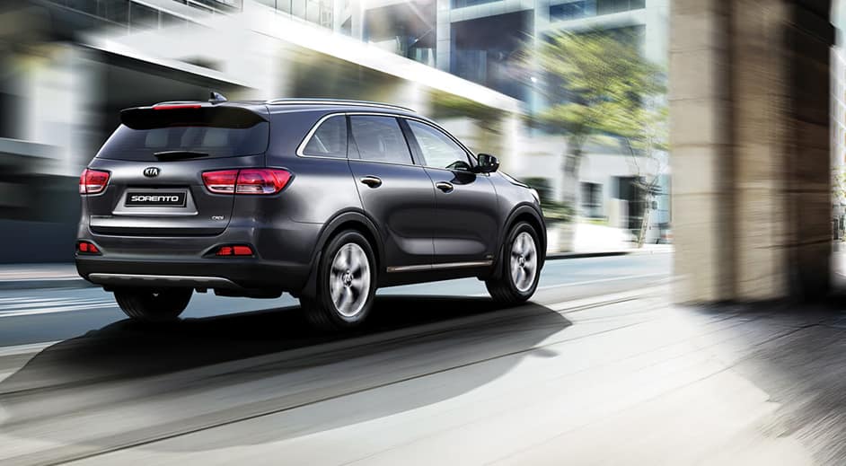Extérieur du Kia Sorento