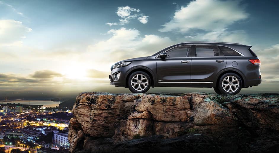 Extérieur du Kia Sorento