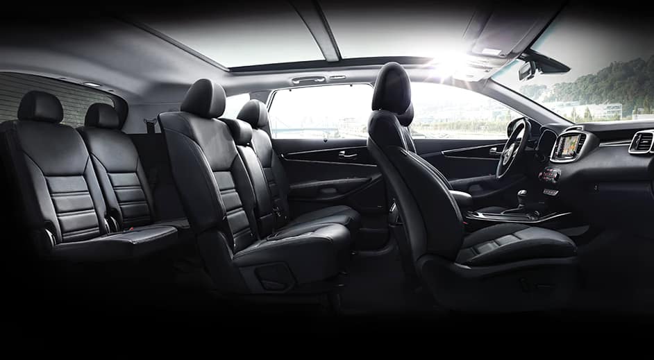 Intérieur du Kia Sorento