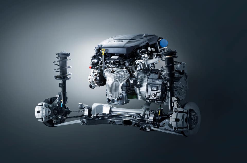 Transmisión automática de ocho velocidades de Kia