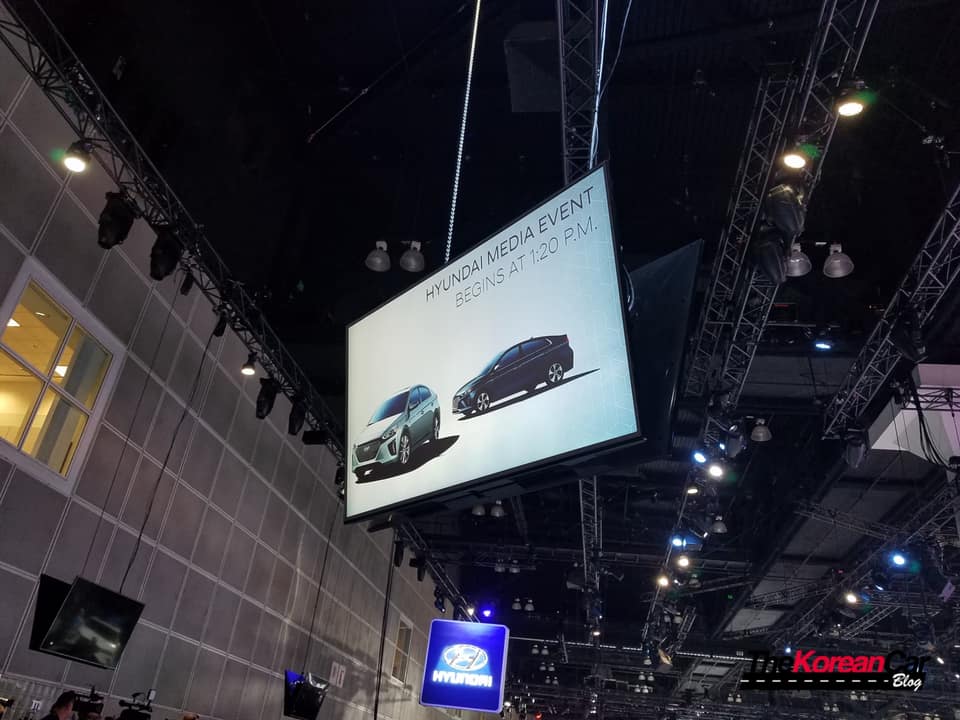 Ioniq au Salon de l'auto de Los Angeles
