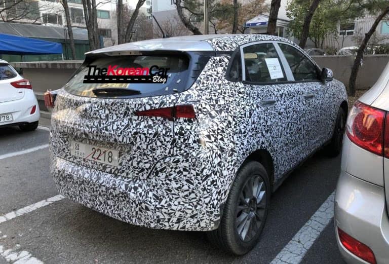 Hyundai Kona EV spied 2