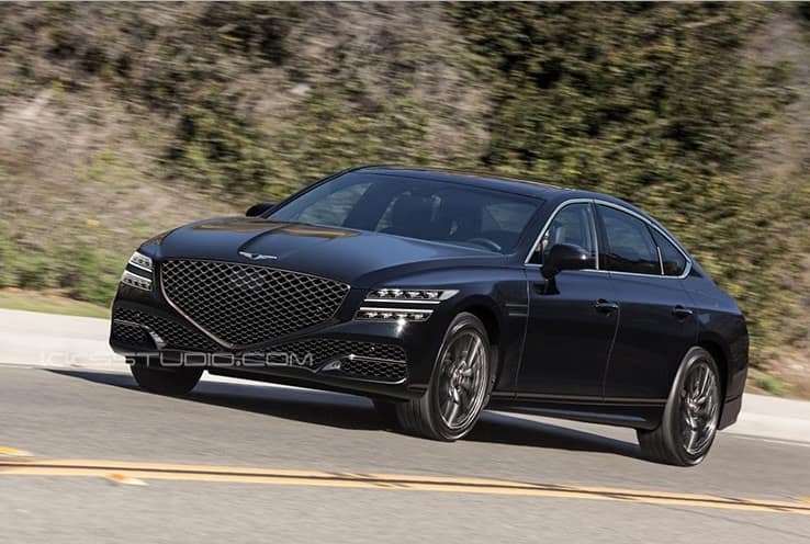 genesis g80 render