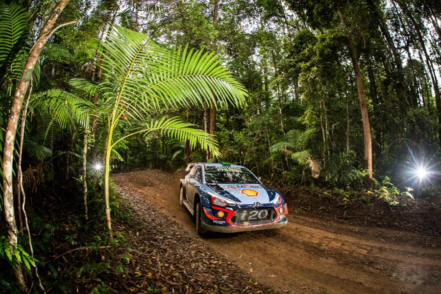 2018 FIA World Rally Championship Round 13, Rally Australia 15-18 November 2018 Hayden Paddon, Seb Marshall, Hyundai i20 Coupe WRC Photographer: Fabien Dufour Worldwide copyright: Hyundai Motorsport GmbH