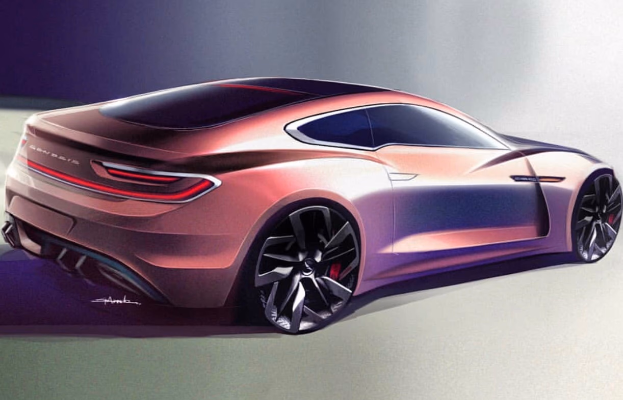 Genesis Coupe Render 2