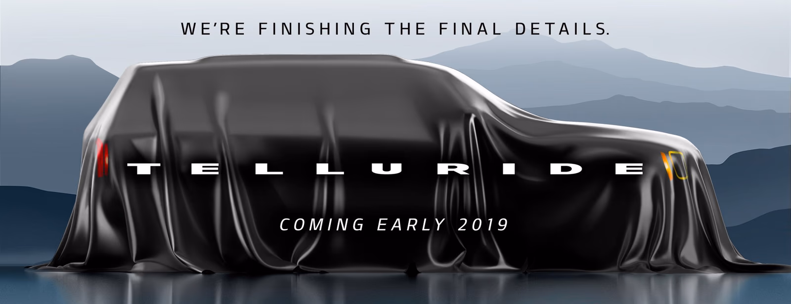 kia telluride teased