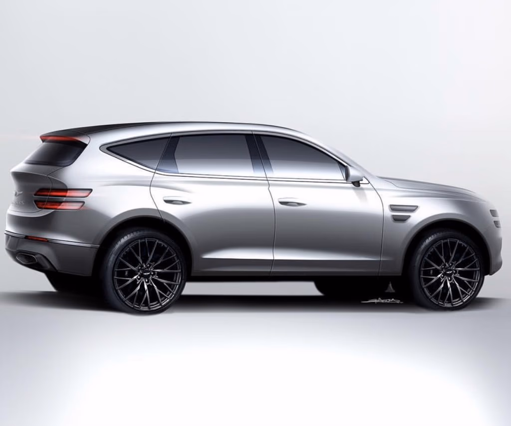 genesis gv80 render