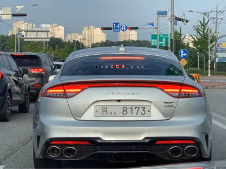 kia stinger filtrado