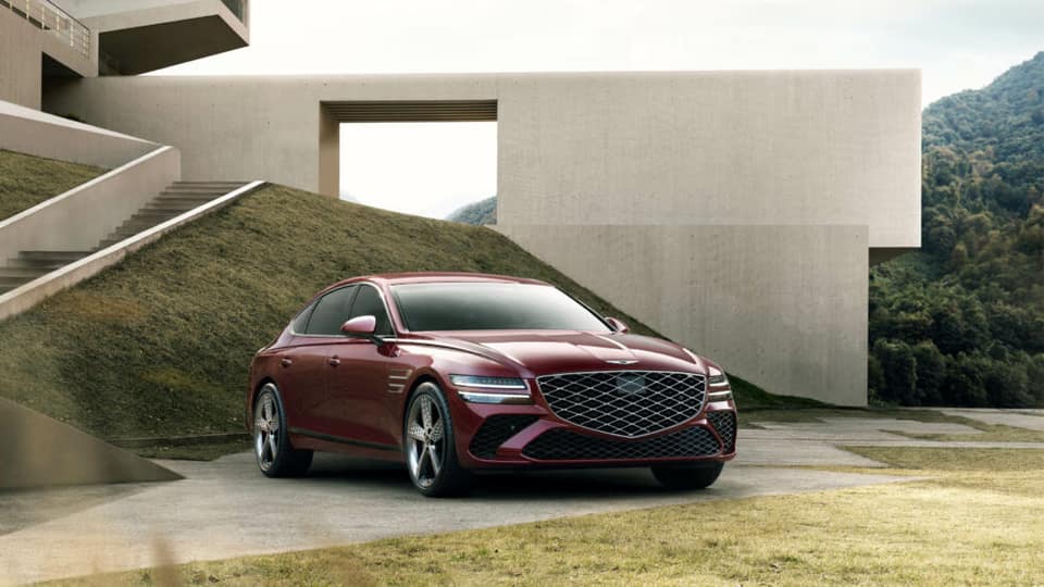 Genesis G80 facelift