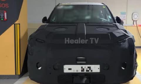 kia ev3 gt line spied 2