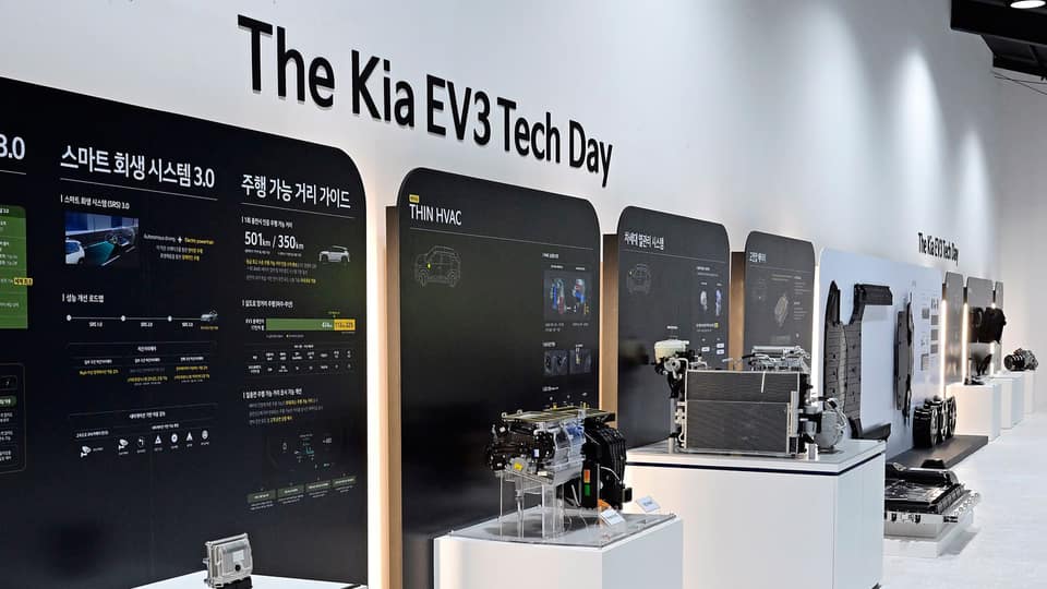 Kia EV3 Tech Day 1