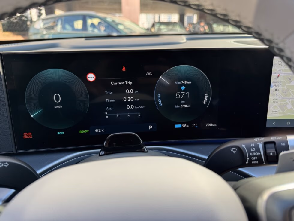 ioniq 9 Startreichweite
