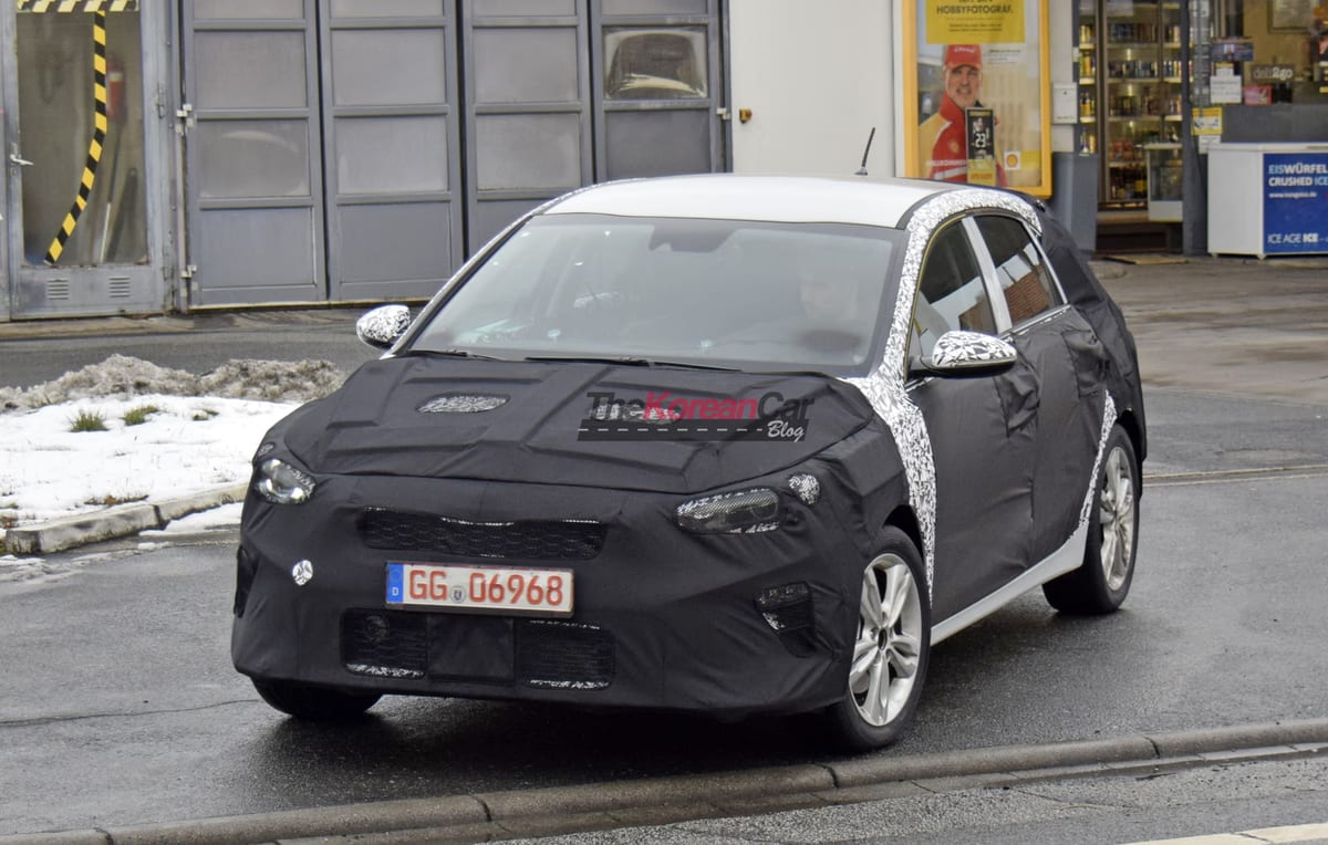 2018 Kia Ceed Spy Shot Interior