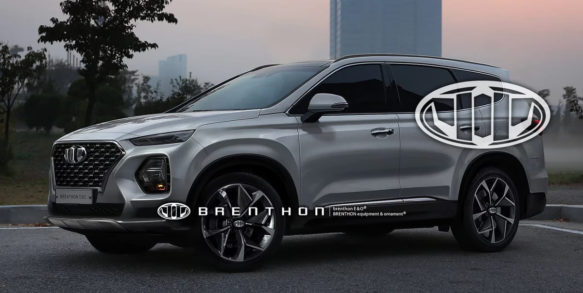 2019 Hyundai Santa Fe Rendered