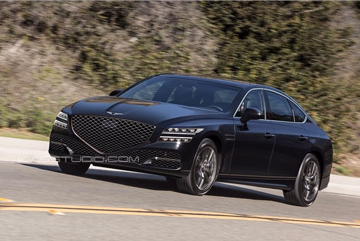 genesis g80 render