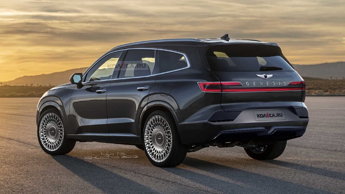 2020 Genesis GV80 Render
