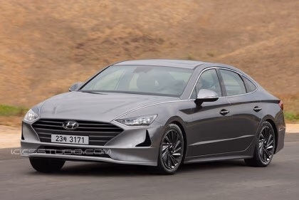 2020 Hyundai Sonata Rendered