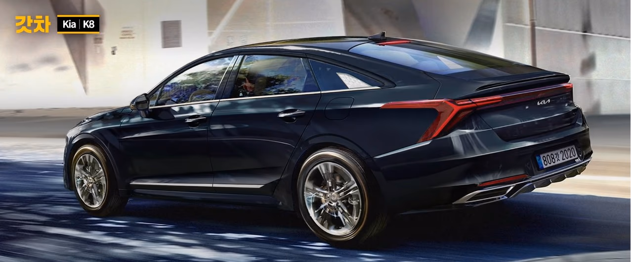 kia k8 rendering
