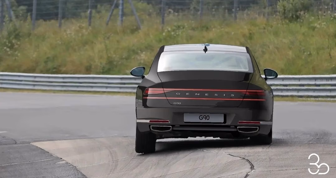 2023 Genesis G90 Rendering