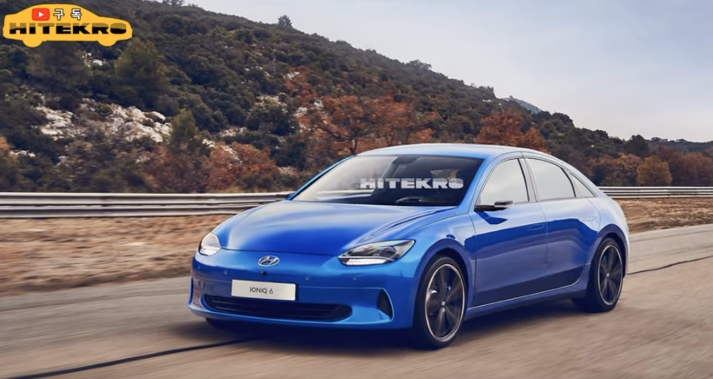 hyundai ioniq 6 rendering hitekro