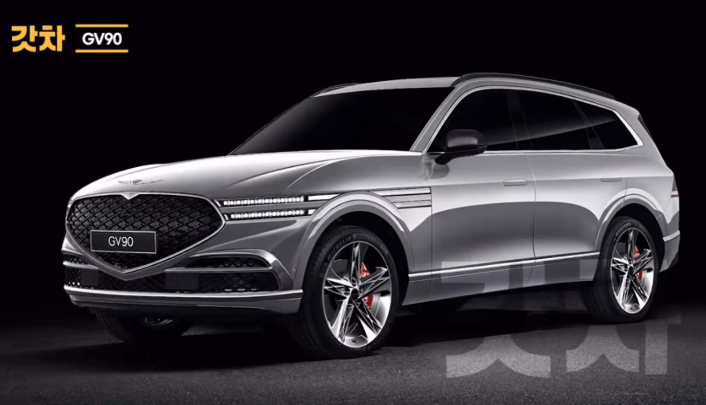 2024 Genesis GV90 Rendering