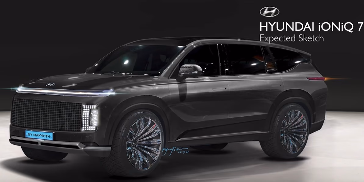 hyundai ioniq 7 rendering