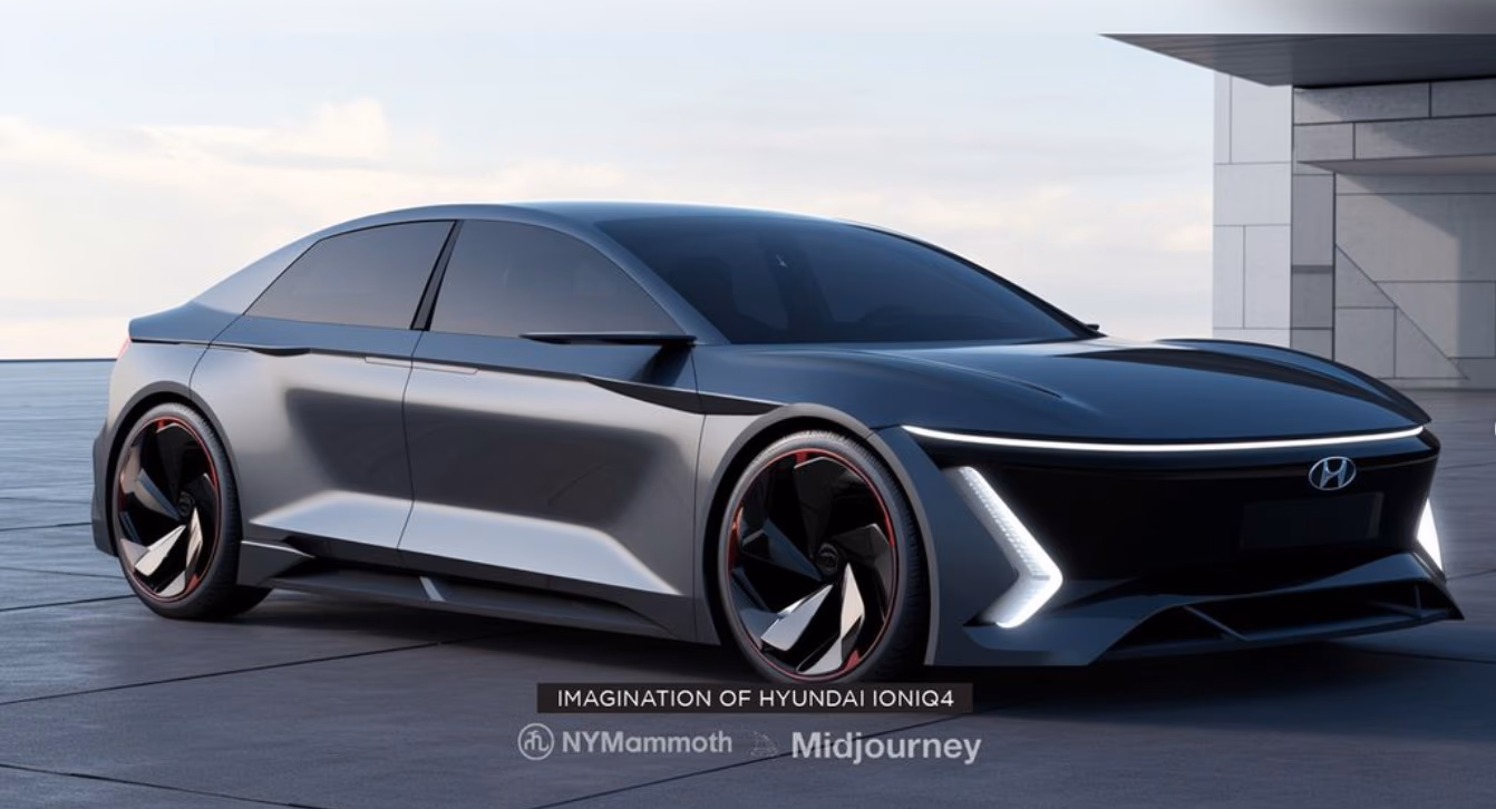 hyundai ioniq 4 imagined