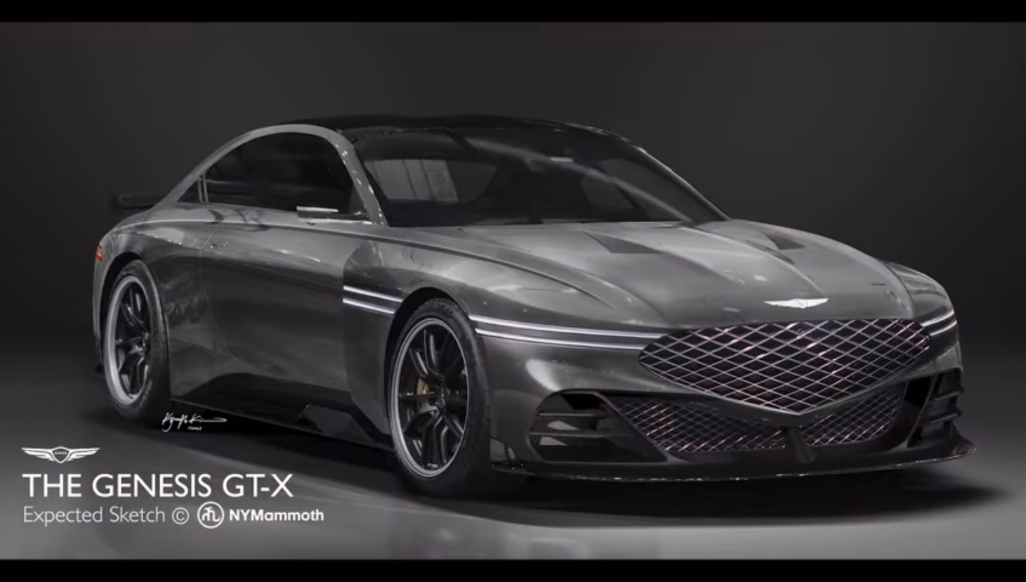 202X Genesis GT-X Rendering
