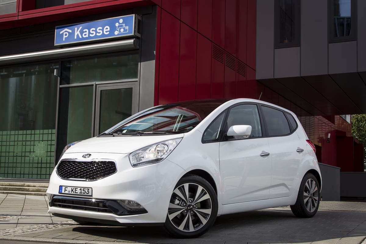 Kia Revealed Venga Facelift Ahead Paris Motor Show