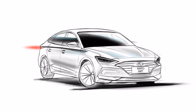8th Gen Hyundai Sonata Rendered