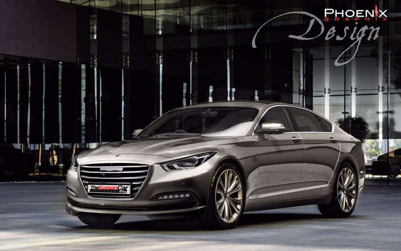 Genesis EQ900 Render by Phoenix Graphix