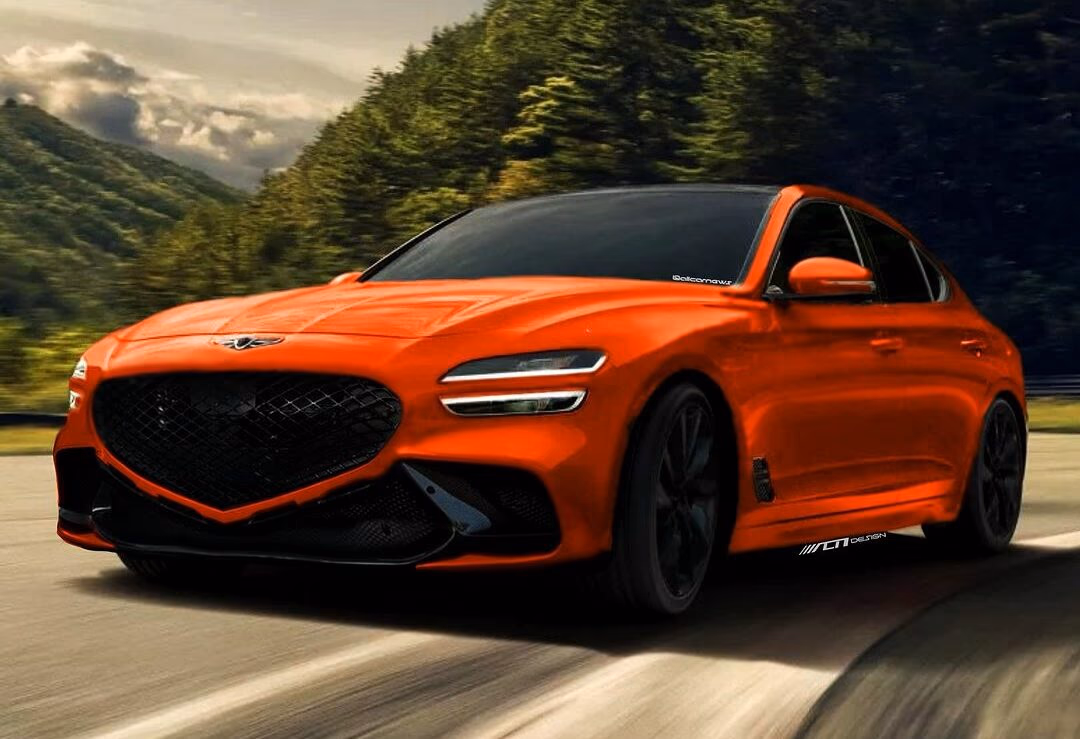 genesis g70 magma rendering allcarnews