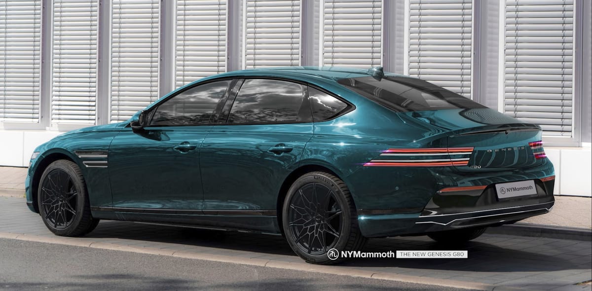genesis g80 facelift