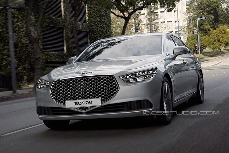 Genesis G90 Facelift Imagined