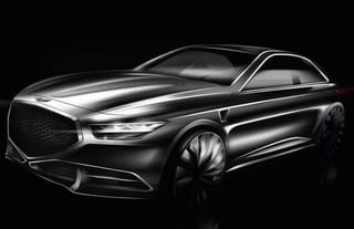 Genesis G90 Facelift Teased
