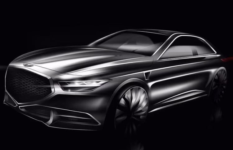 Genesis G90 Facelift Teased