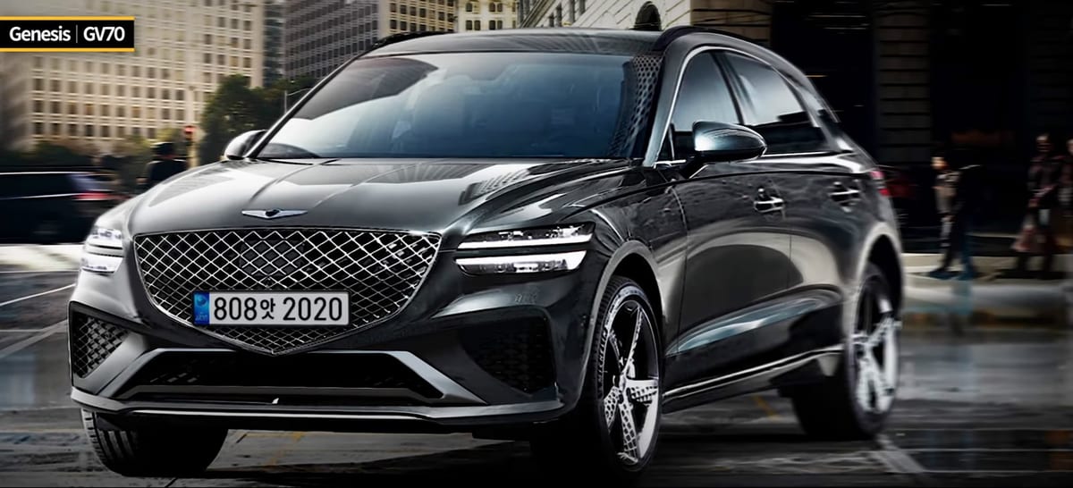 genesis gv70 rendering