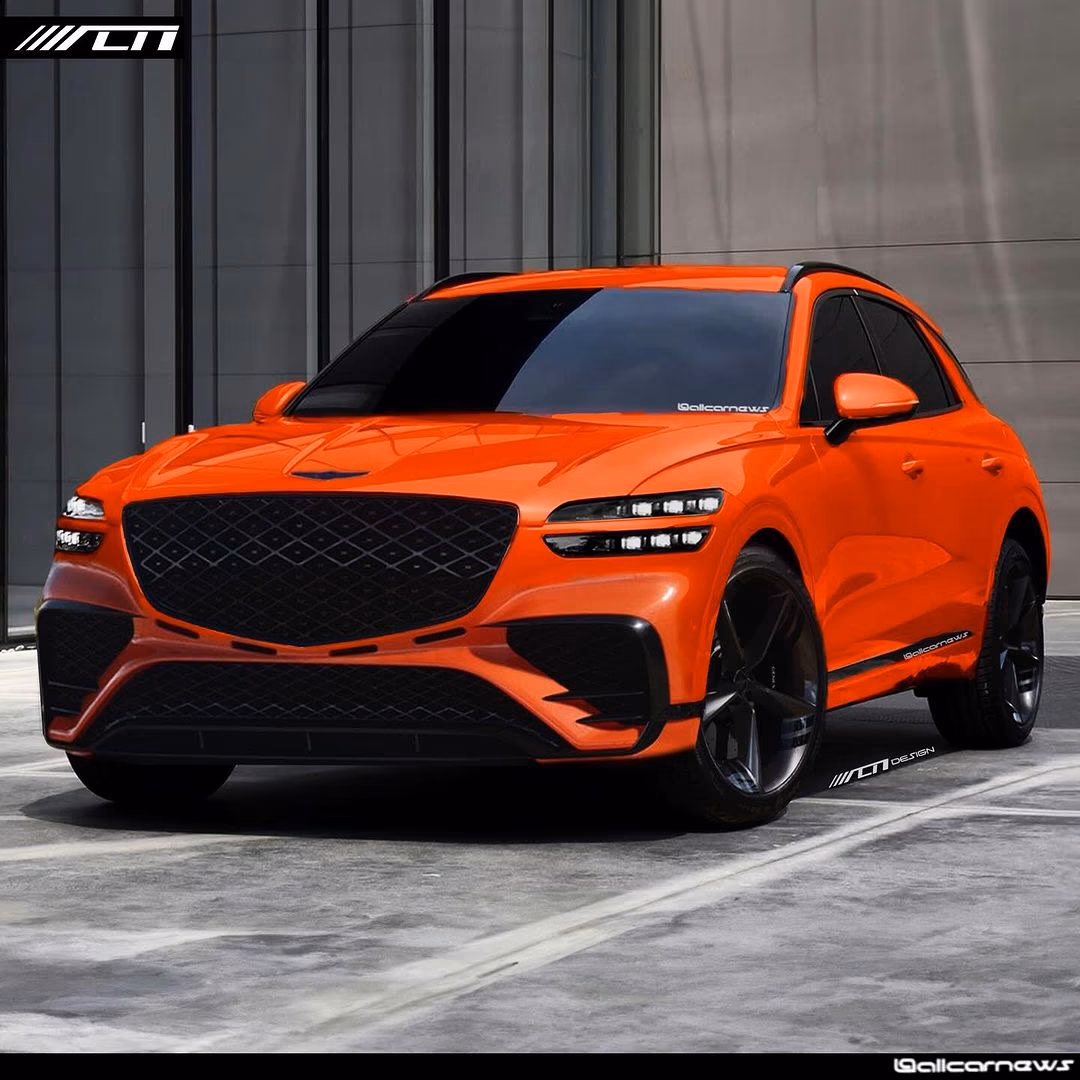 genesis gv70 magma rendering alllcarnews