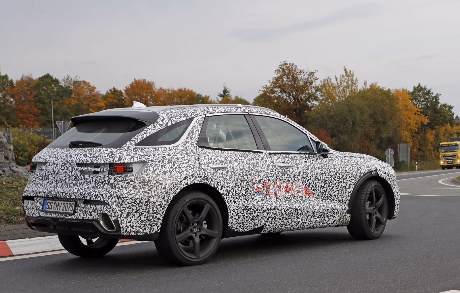 Genesis GV70 Spied Up Close