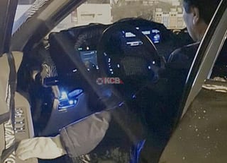 Genesis GV80 SUV Spied Inside