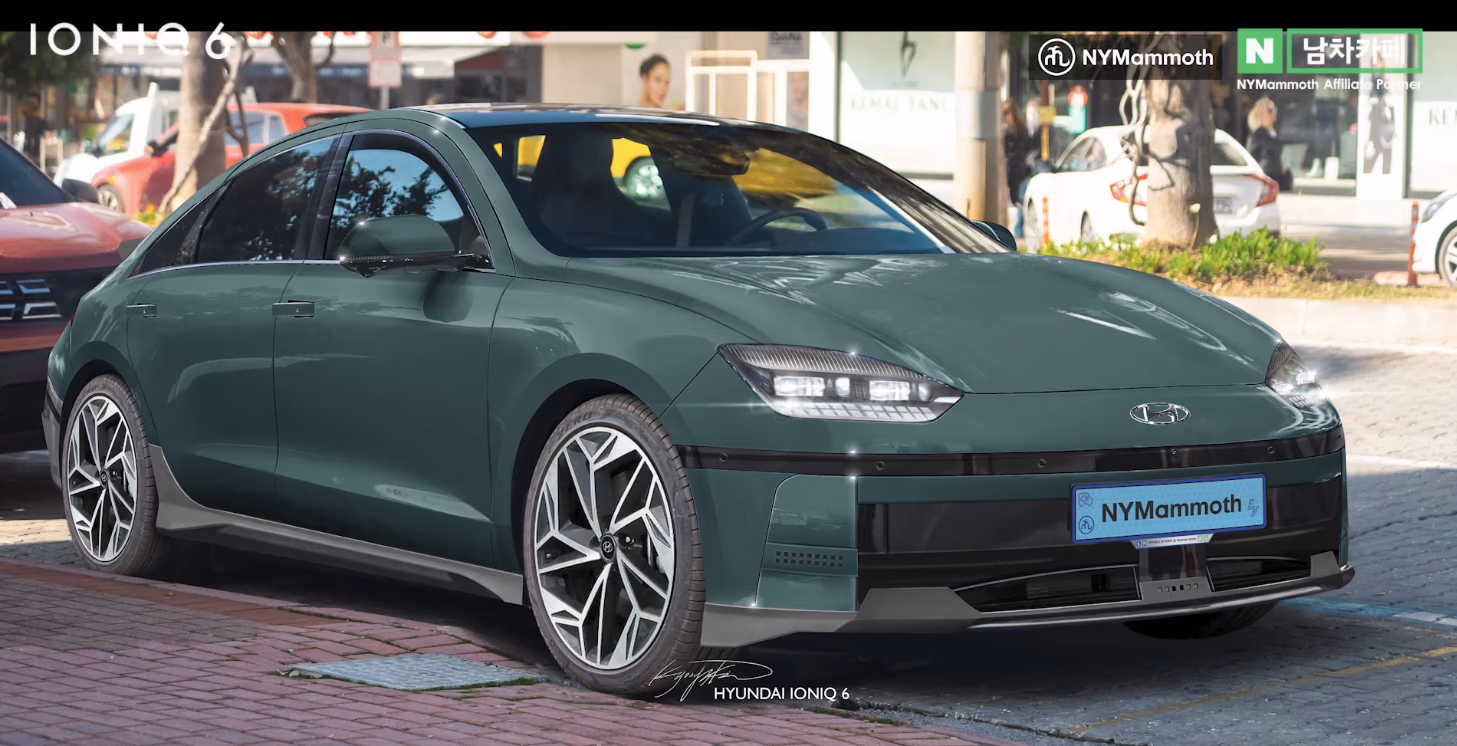 Hyundai IONIQ 6 Rendering