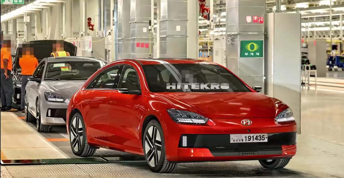 Hyundai IONIQ 6 Rendering