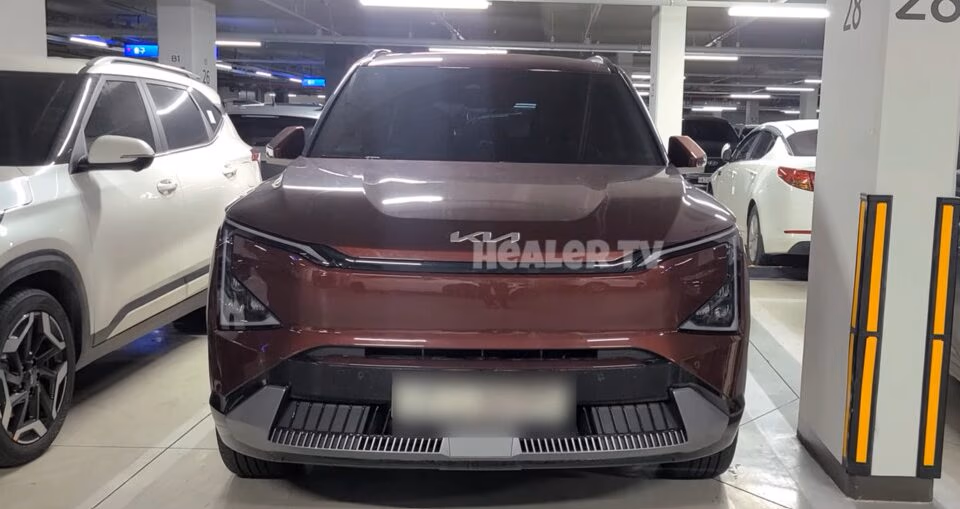 kia ev5 spied korean spec